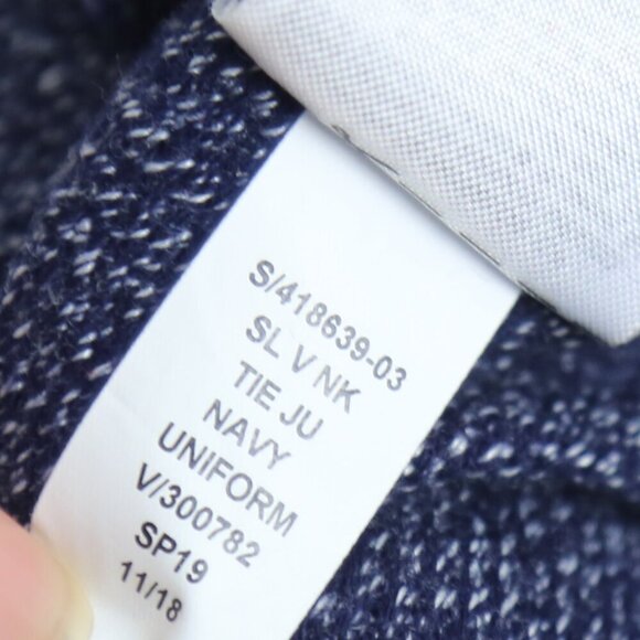 Gap Ribbed Belt-Tie V Neck Knitted Wide Leg Sleeveless Jumpsuit Size Medium - Picture 7 of 7